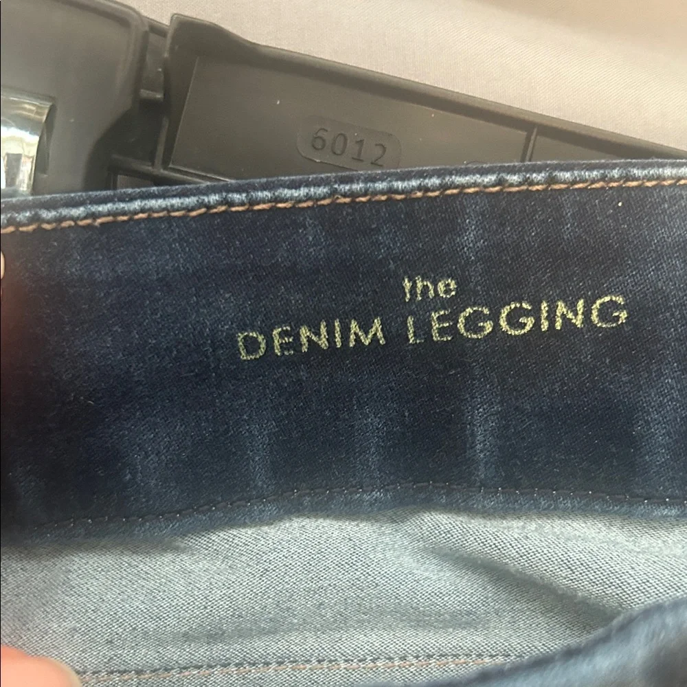 Liverpool Deep Blue Denim Jeans elastic waist - Picture 8 of 8